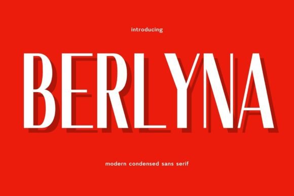 Berlyna Font - Featured Image