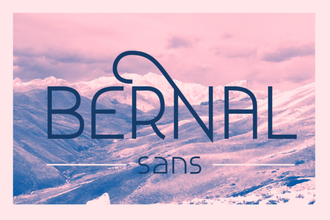 Bernal Sans Font - Featured Image