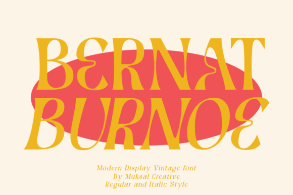 Bernat Burnoe Font - Featured Image