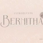 Bernitha Angelica Berkeley Duo Font - Featured Image