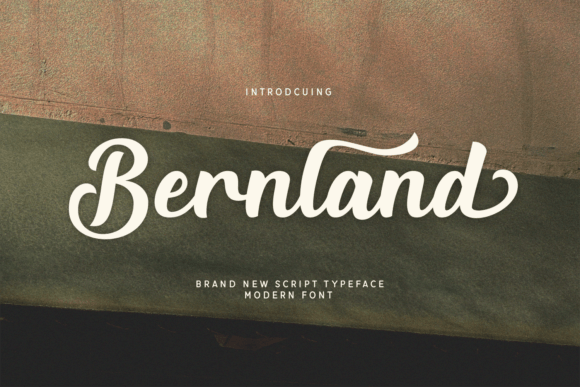 Bernland Font - Featured Image