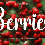 Berries Font - Featured Image