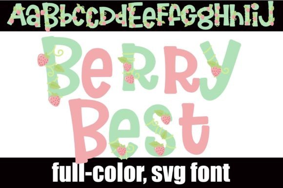 Berry Best Font - Featured Image