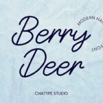 Berry Deer Font - Featured Image
