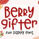 Berry Gifter Font - Featured Image