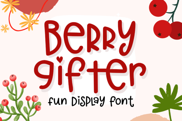 Berry Gifter Font - Featured Image