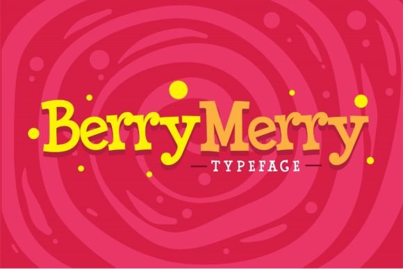 Berry Merry Font - Featured Image