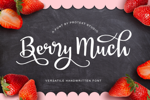 Berry Much Font - Featured Image