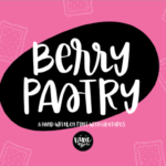 Berry Pastry Font - Featured Image