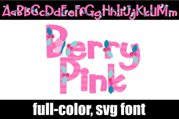 Berry Pink Font - Featured Image