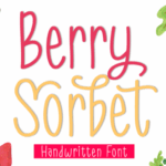 Berry Sorbet Font - Featured Image