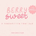 Berry Sweet Font - Featured Image