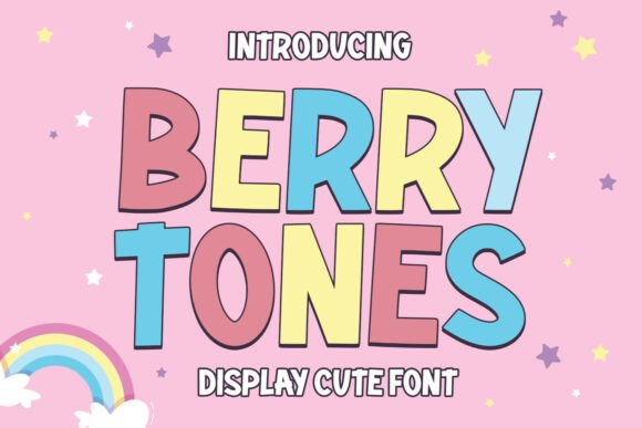 Berry Tones Font - Featured Image