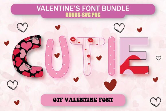Berry & Valentine Bundle Font - Featured Image