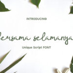 Bersama Selamanya Font - Featured Image