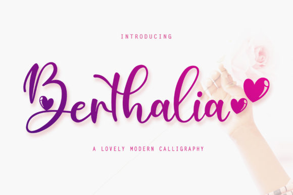 Berthalia Font - Featured Image