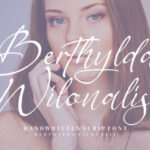 Berthylda Wilonalis Font - Featured Image