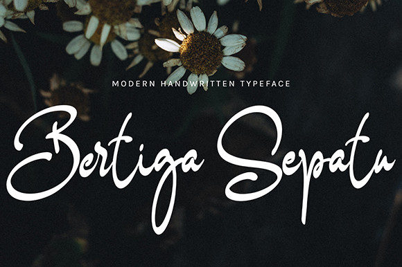 Bertiga Sepatu Font - Featured Image