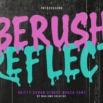 Berush Reflect Font - Featured Image
