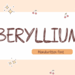 Beryllium Font - Featured Image