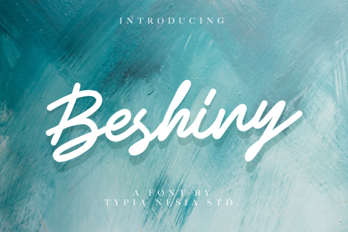 Beshiny Font - Featured Image
