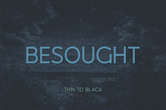 Besought Font - Featured Image