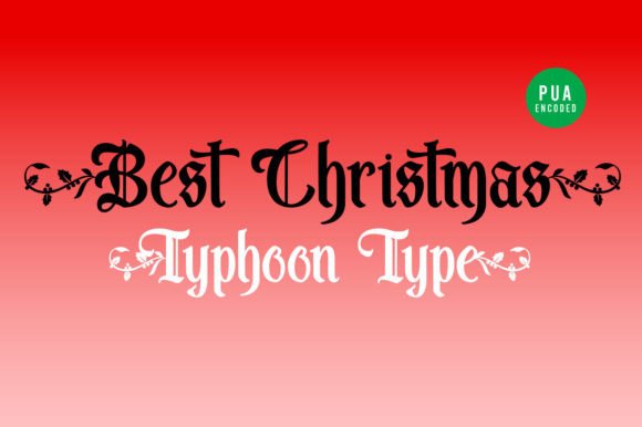 Best Christmas Font - Featured Image