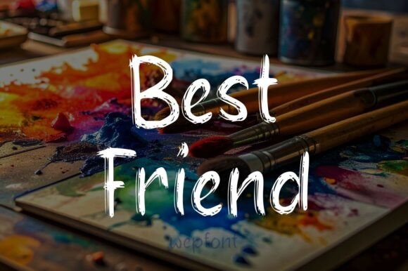 Best Friend Font - Featured Image