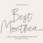 Best Monthea Font - Featured Image