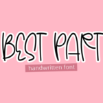 Best Part Font - Featured Image