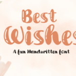 Best Wishes Font - Featured Image