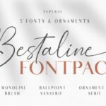 Bestaline Font - Featured Image