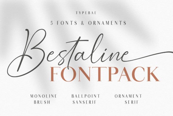 Bestaline Font - Featured Image