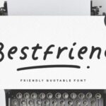 Bestfriend Font - Featured Image