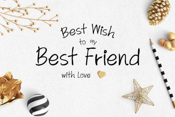 Bestfriend Font - Featured Image