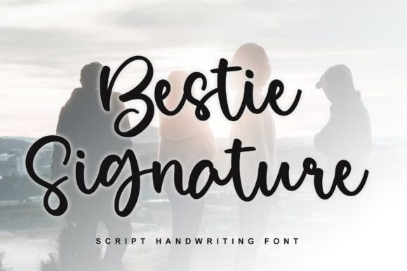 Bestie Signature Font - Featured Image