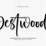 Bestwood Font - Featured Image