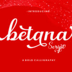 Betana Script Font - Featured Image