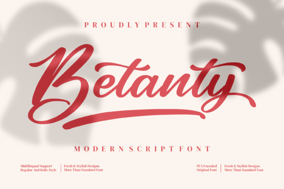 Betanty Font - Featured Image