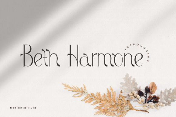 Beth Harmone Font - Featured Image