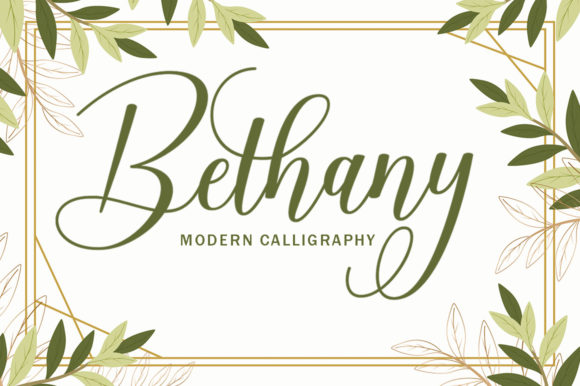 Bethany Script Font - Featured Image