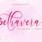 Bethavera Font - Featured Image