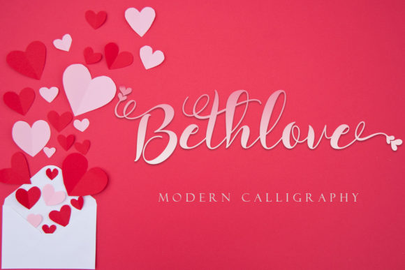Bethlove Font - Featured Image