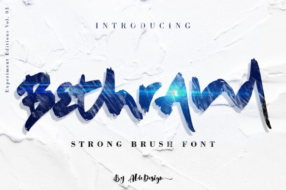 Bethrand Font - Featured Image