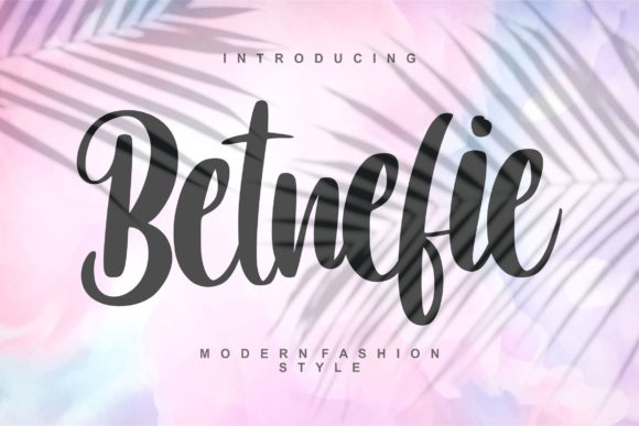 Betnefie Font - Featured Image