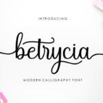 Betrycia Font - Featured Image