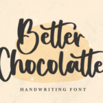 Better Chocolatte Font - Featured Image