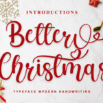 Better Christmas Font - Featured Image