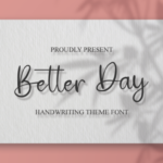 Better Day Font - Featured Image