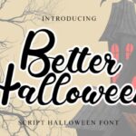 Better Halloween Font - Featured Image